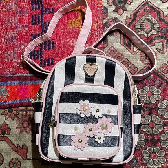 Betsey Johnson Handbags - Betsy Johnson Mini Backpack